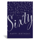 6pk Cards C50 Birthday Age 60 - Tiger Feet Ireland