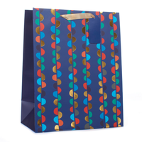 6pk Extra Large Portrait Gift Bags Pattern - Tiger Feet Ireland