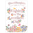 6pk Cards C90 Birthday Granddaughter - Tiger Feet Ireland