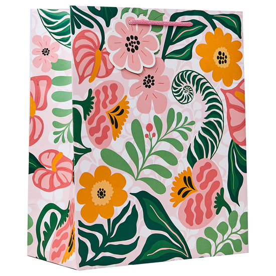Partisan 6 Pack Gift Bag Modern Flora Large
