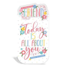 6pk Cards C55 Birthday Friend - Tiger Feet Ireland