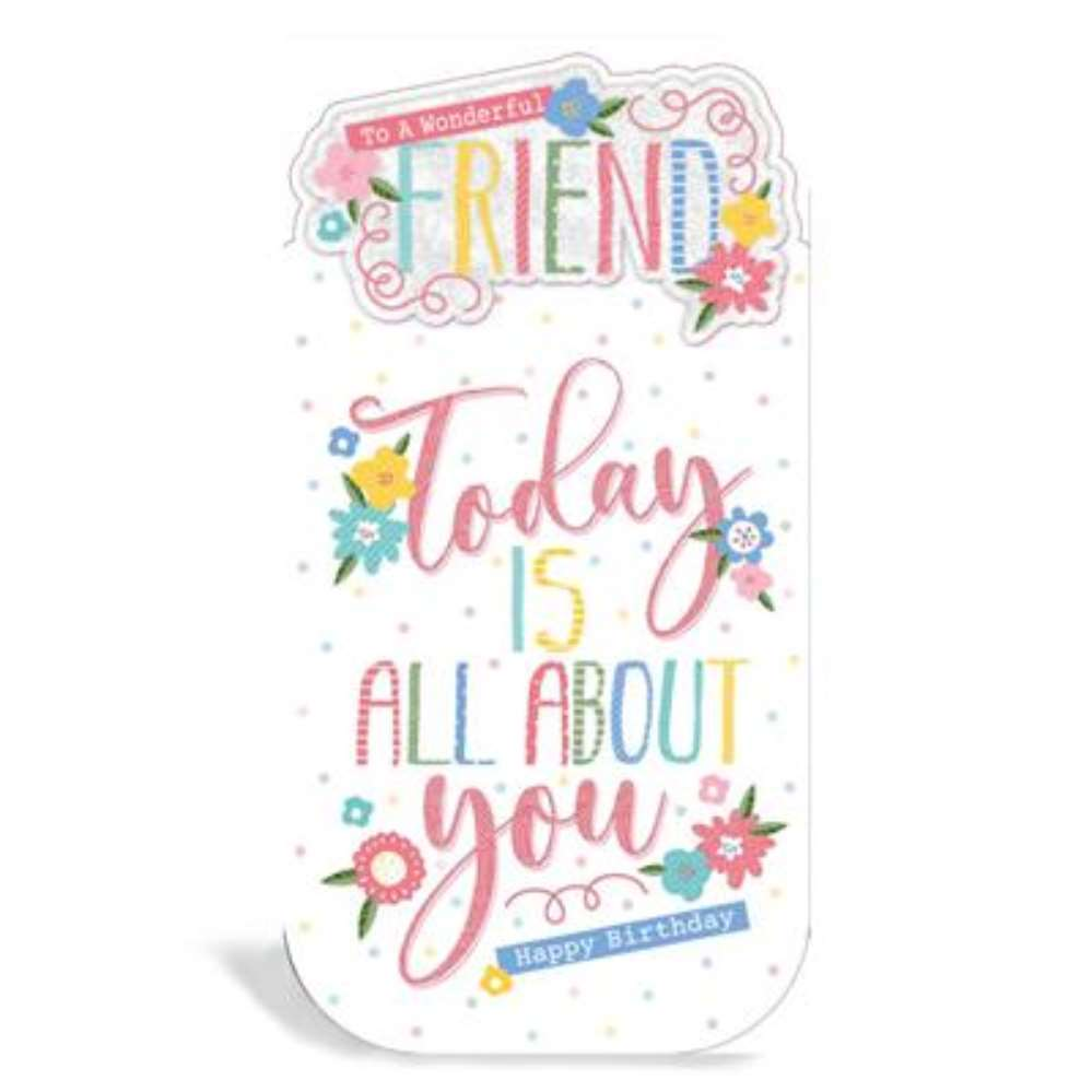 6pk Cards C55 Birthday Friend - Tiger Feet Ireland