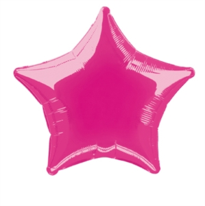 Foil Balloon 20" Star Pink - Tiger Feet Ireland