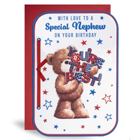 6pk Cards C90 Birthday Nephew - Tiger Feet Ireland