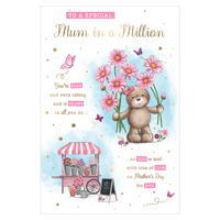 6pk Cards C75 Mum In A Million - Tiger Feet Ireland