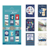 12Pk Assorted Cards C50 Father's Day - Tiger Feet Ireland