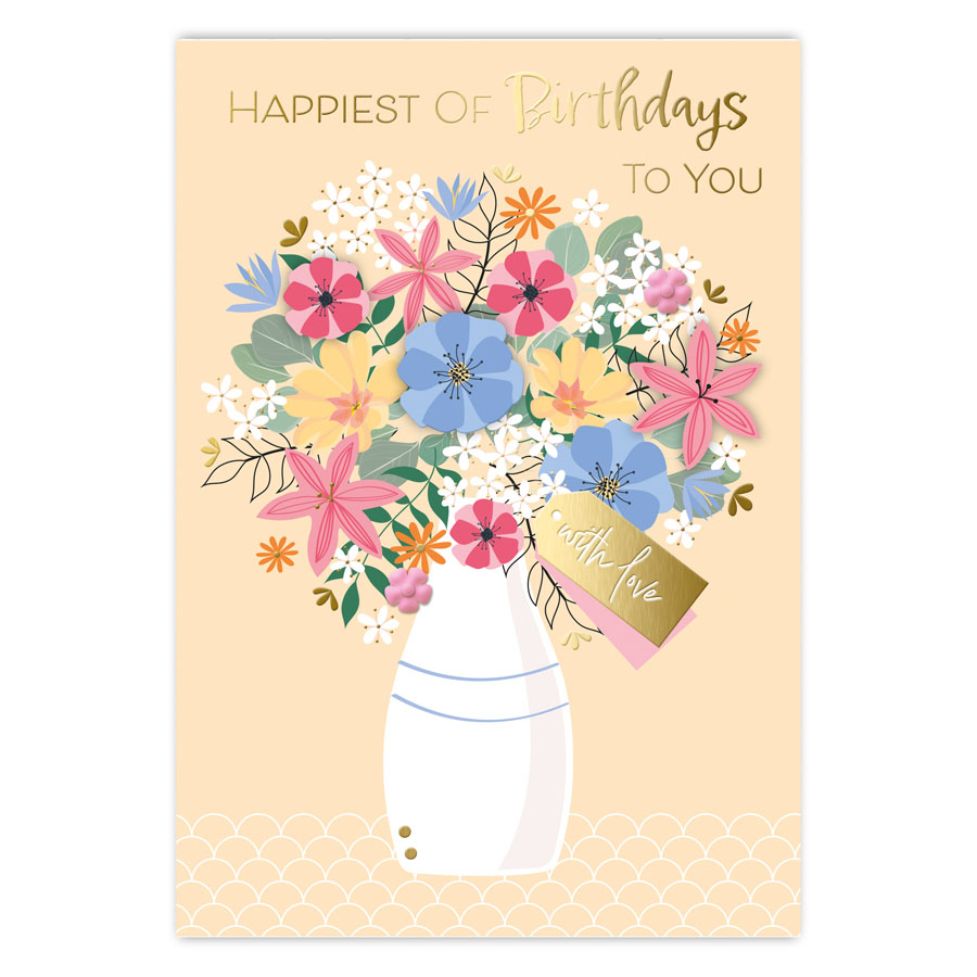 6pk Cards C50 Birthday Open - Tiger Feet Ireland