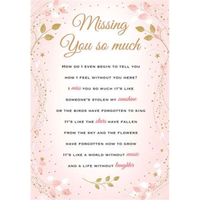 6pk Cards C75 Missing You - Tiger Feet Ireland