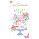 6pk Cards C55 Birthday Granddaughter - Tiger Feet Ireland