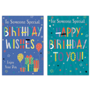 12pk Cards C50 Birthday Someone Special - Tiger Feet Ireland