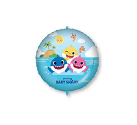 Procos Foil Balloon Baby Shark 18" - Tiger Feet Ireland