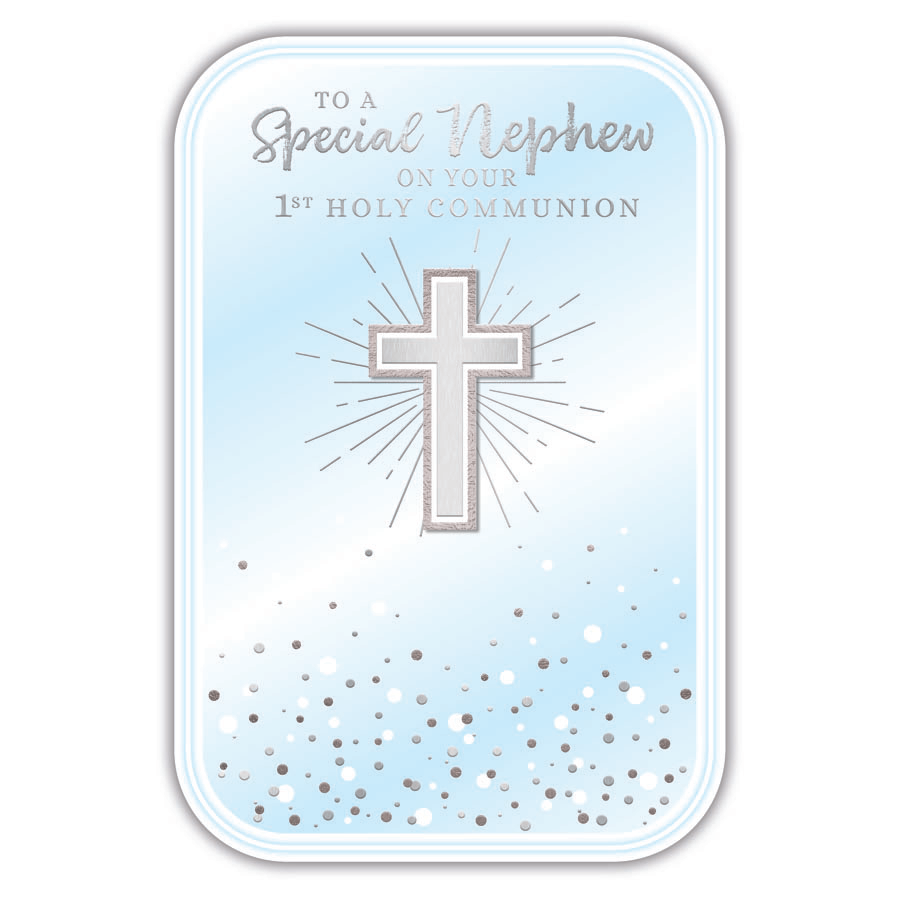 6pk Cards C75 Communion Nephew - Tiger Feet Ireland