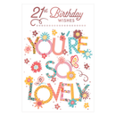 6pk Cards C75 Birthday Sister - Tiger Feet Ireland