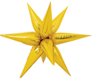 Foil Balloon 26" Gold Starburst - Tiger Feet Ireland