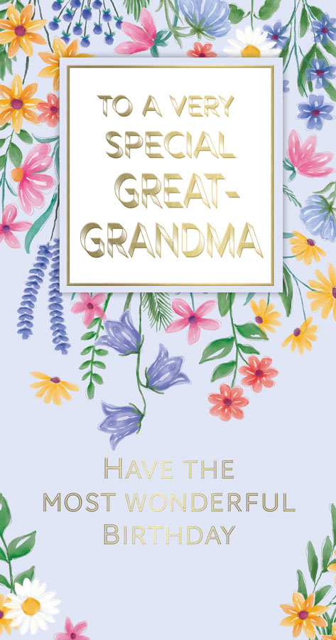 Prelude 6 Pack Cards C55 Birthday Great-Grandma