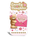6pk Cards C55 Birthday Daughter - Tiger Feet Ireland