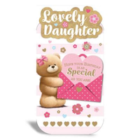 6pk Cards C55 Birthday Daughter - Tiger Feet Ireland
