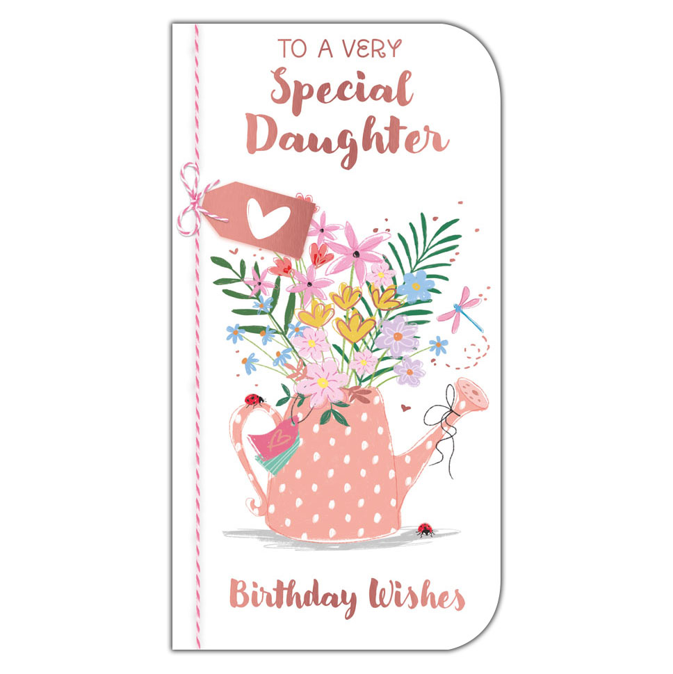 6pk Cards C55 Birthday Daughter - Tiger Feet Ireland