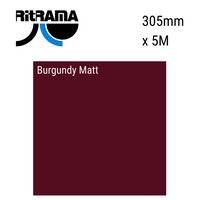 Burgundy Matt Vinyl 305mm x 5M - Tiger Feet Ireland