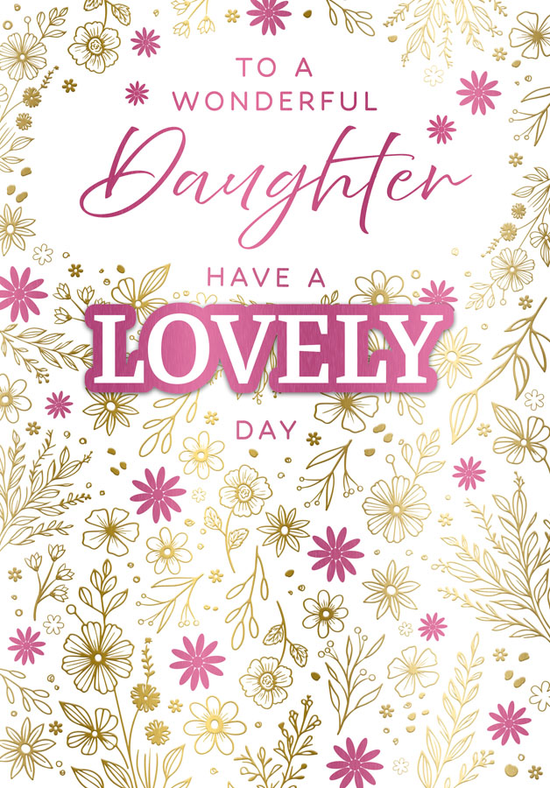 Prelude 6 Pack Cards C90 Birthday Daughter