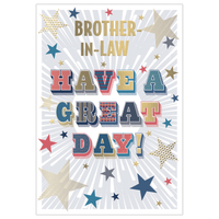 6pk Cards C50 Birthday Brother-In-Law - Tiger Feet Ireland