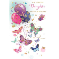6pk Cards C50 Birthday Daughter - Tiger Feet Ireland