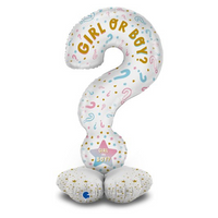 Foil Balloon 47" Supershape Gender Reveal - Tiger Feet Ireland