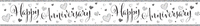 6pk Banners Your Anniversary - Tiger Feet Ireland