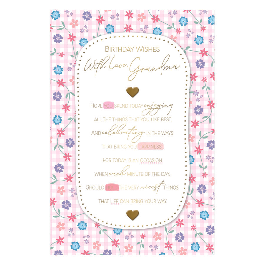 6pk Cards C75 Birthday Daughter - Tiger Feet Ireland