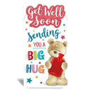 6pk Cards C55 Get Well - Tiger Feet Ireland