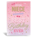 6pk Cards C50 Birthday Niece - Tiger Feet Ireland