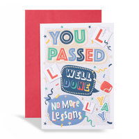 6pk Cards 50 Congratulations Driving Test - Tiger Feet Ireland