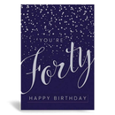 6pk Cards C50 Birthday Age 40 - Tiger Feet Ireland