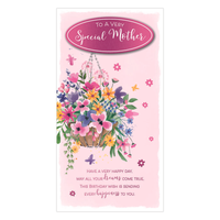 6pk Cards C55 Birthday Mother - Tiger Feet Ireland