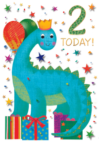 6pk Cards C50 Birthday Age 2 - Tiger Feet Ireland