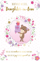 6pk Cards C75 Birthday Daughter-In-Law - Tiger Feet Ireland