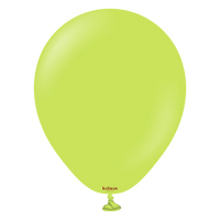 100ct Latex Balloon 5" Standard Lime Green Kalisan - Tiger Feet Ireland