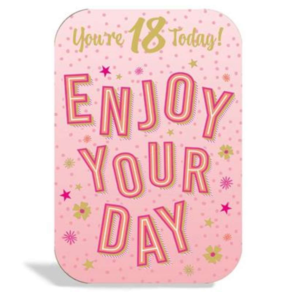 6pk Cards C75 Birthday Age 18 - Tiger Feet Ireland