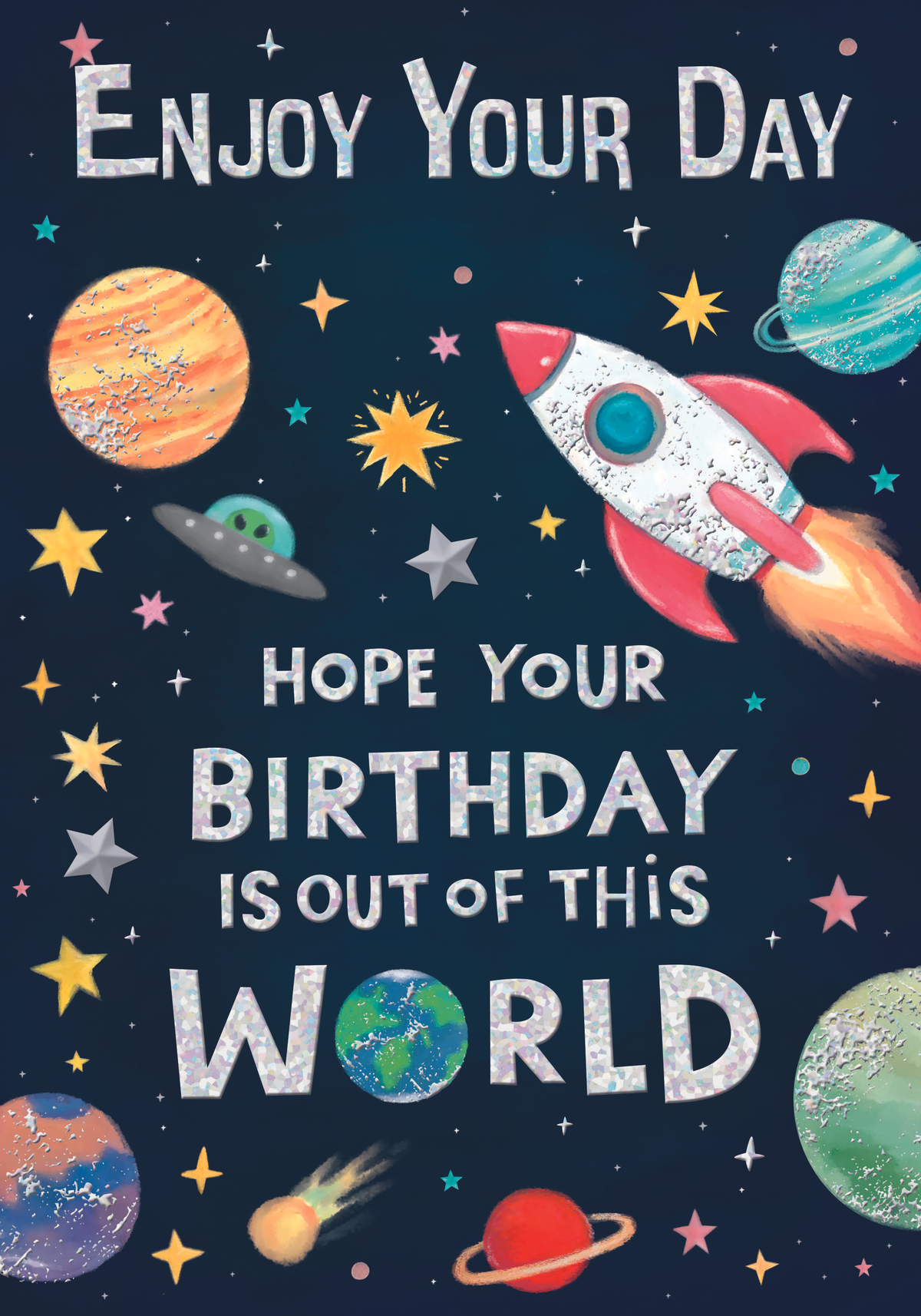6pk Cards C90 Birthday Open - Tiger Feet Ireland