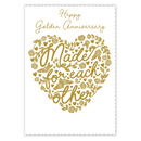 6pk Cards C90 Your Golden Anniversary - Tiger Feet Ireland