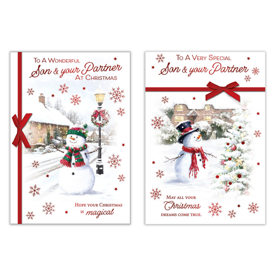 Poppyhill C50 Christmas Son & Partner 12pk