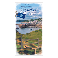 6pk Cards C55 Birthday Brother - Tiger Feet Ireland