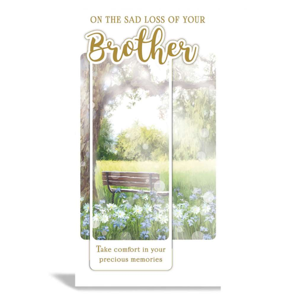 6pk Cards C55 Sympathy Loss Of Brother - Tiger Feet Ireland