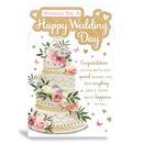 6pk Cards C75 Wedding Day - Tiger Feet Ireland