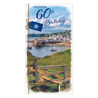 6pk Cards C55 Birthday Age 60 - Tiger Feet Ireland