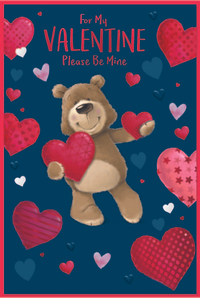 Simon Elvin 6 Pack Cards C75 Valentine's Day Open - Tiger Feet Ireland
