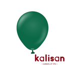 100ct Latex Balloon 12" Dark Green Kalisan - Tiger Feet Ireland