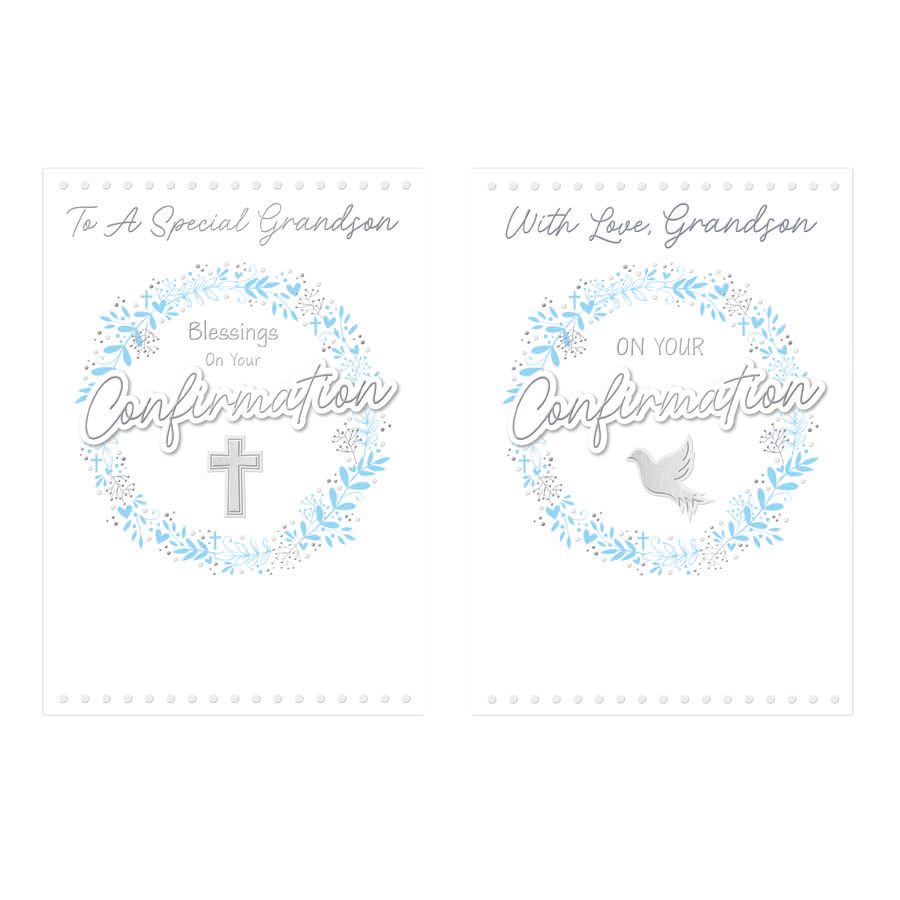 12pk Cards C50 Confirmation Grandson - Tiger Feet Ireland