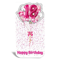 6pk Cards C55 Birthday Age 18 - Tiger Feet Ireland