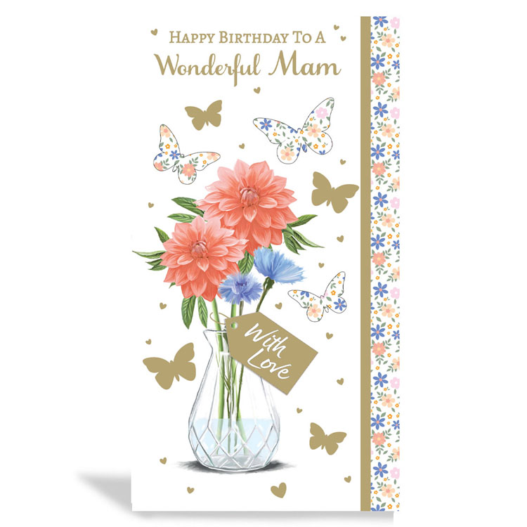 6pk Cards C55 Birthday Mam - Tiger Feet Ireland